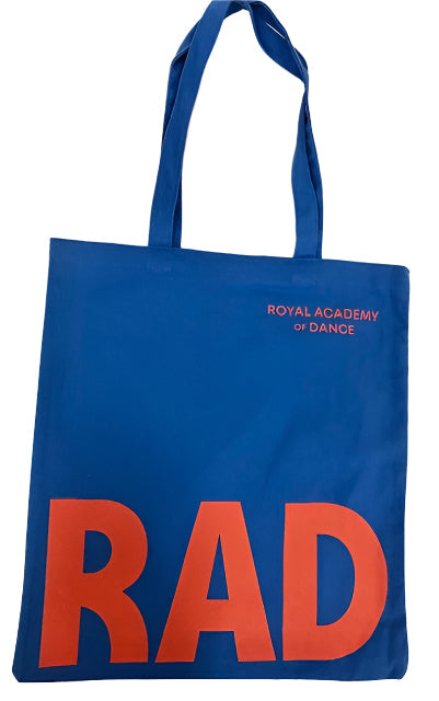 RAD Red Logo tote bag