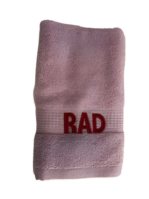 RAD Red Logo Towel