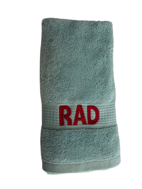 RAD Red Logo Towel