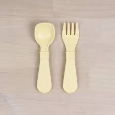 Re-Play Tiny Utensils - Single Fork and Spoon