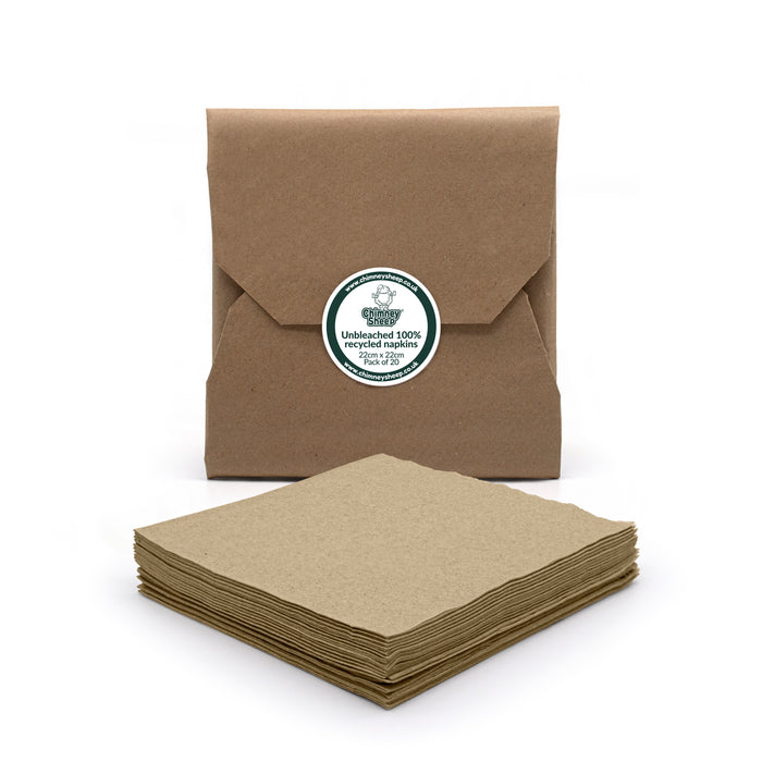22cm napkins pack of 20 in packaging