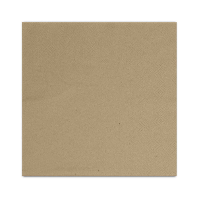 33cm single close up napkin with natural colour