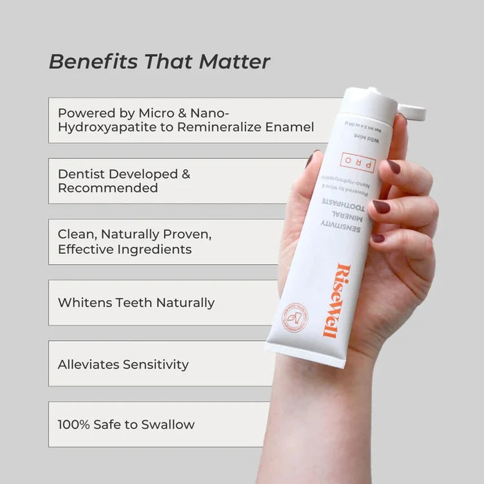PRO Mineral Toothpaste - RiseWell - Living with Ivey