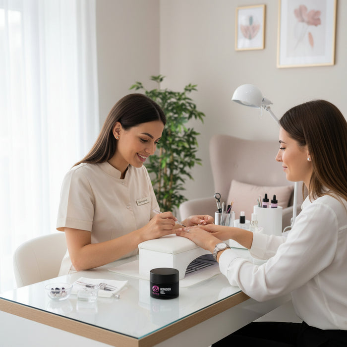 RobyNails Bonder Gel – Professional Acid-Free Bonding Gel for Maximum Nail Adhesion & Longevity