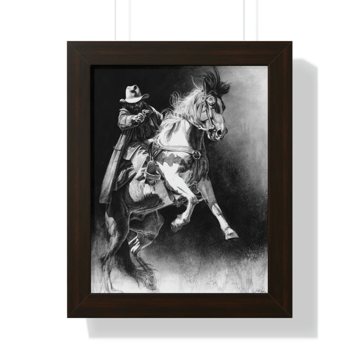 "Rough Rider" Framed Paper Print