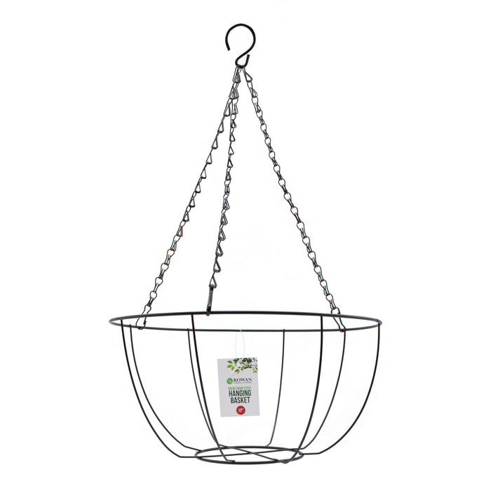 small metal hanging basket