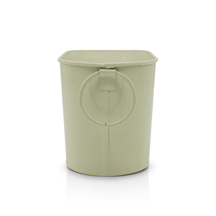 Cream Metal Rectangular Planter