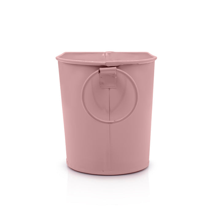Pink Metal Rectangular Planter