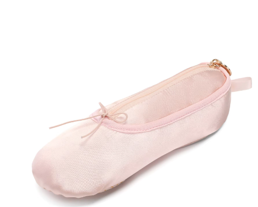 Satin Ballet Shoe cosmetic/pencil case