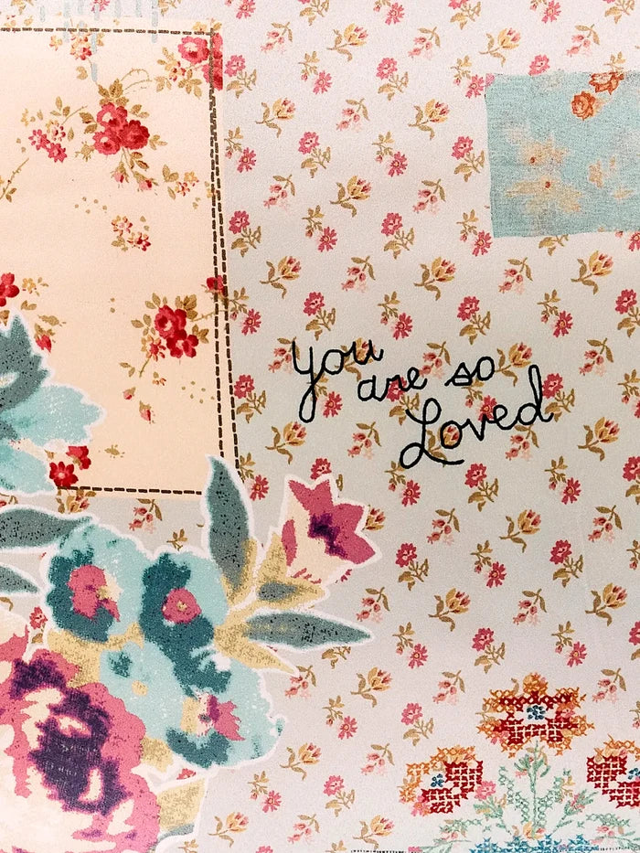 Satin Pillowcase - Flea Market Flora-view 2