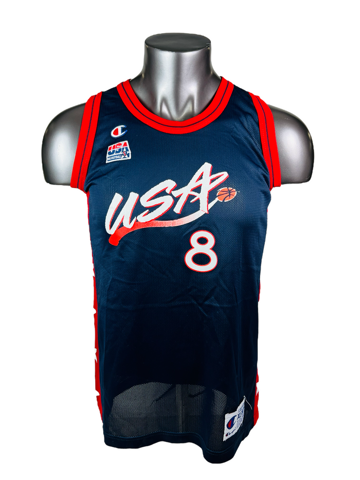 SCOTTIE PIPPEN DREAM TEAM II USA VINTAGE 1996 CHAMPION JERSEY YOUTH XL