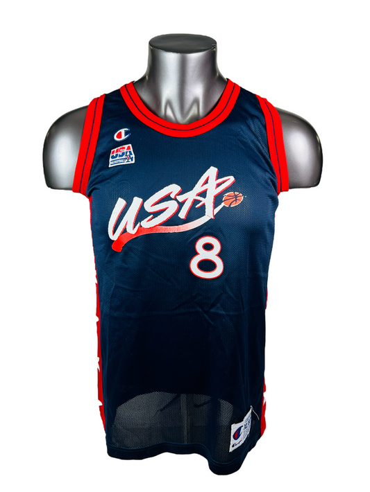 SCOTTIE PIPPEN DREAM TEAM II USA VINTAGE 1996 CHAMPION JERSEY YOUTH XL