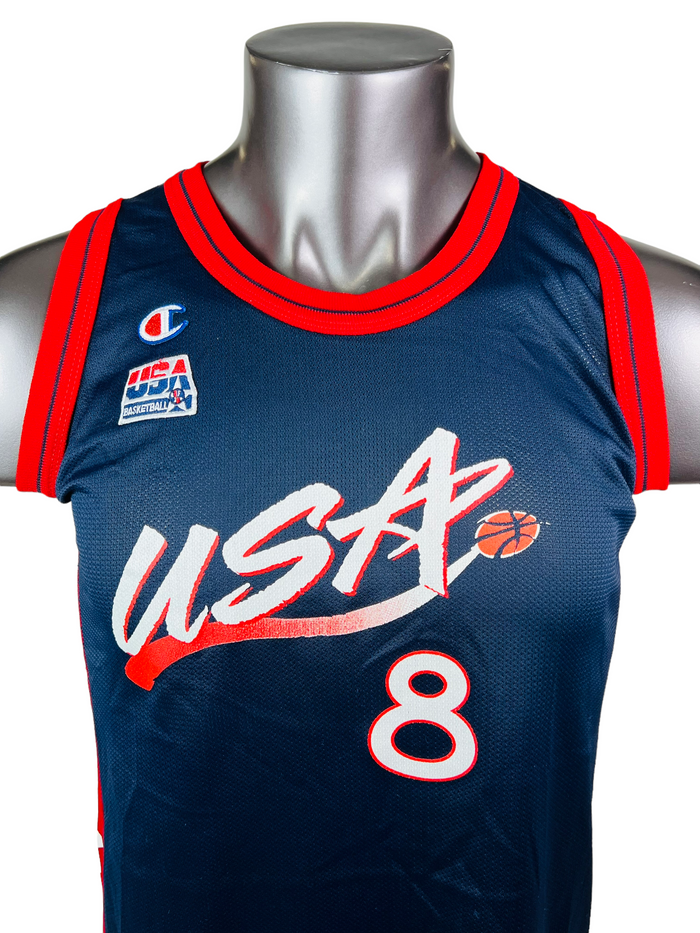 SCOTTIE PIPPEN DREAM TEAM II USA VINTAGE 1996 CHAMPION JERSEY YOUTH XL