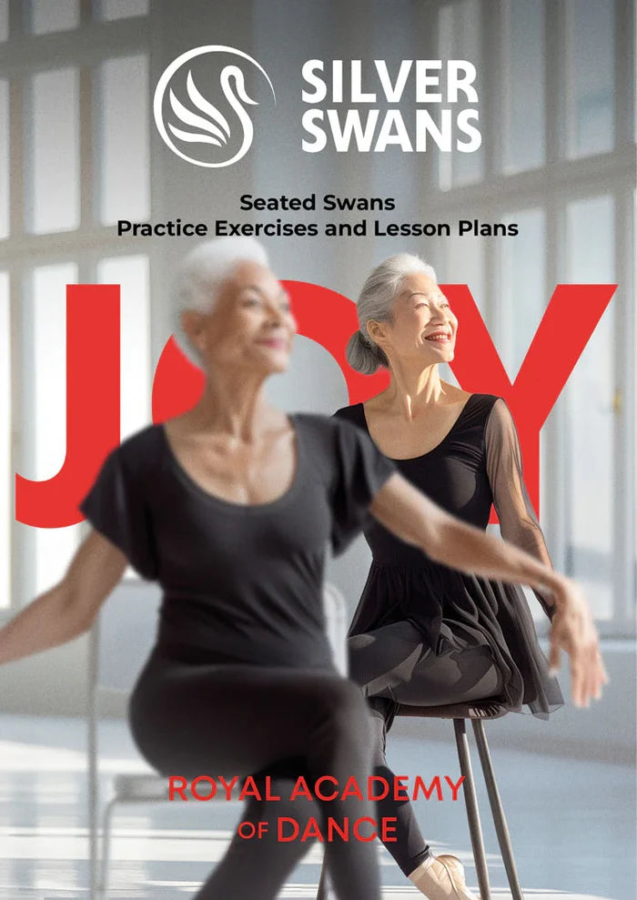 Seated Silver Swans Dancing Book