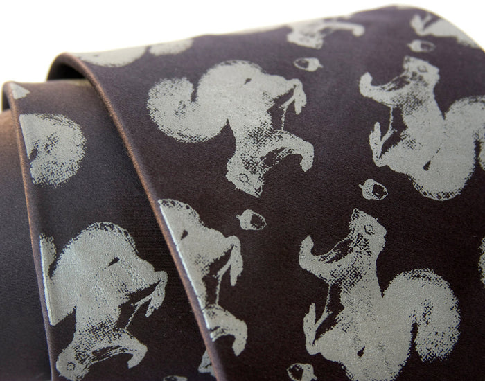 Squirrel necktie, by cyberoptix