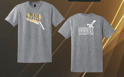 SGA "Bleed & Black & Gold" Tee
