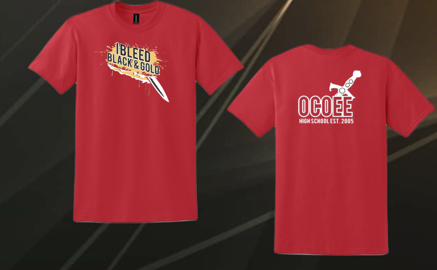 SGA "Bleed & Black & Gold" Tee