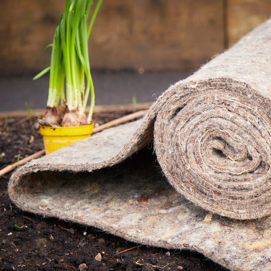 Garden felt made with wool