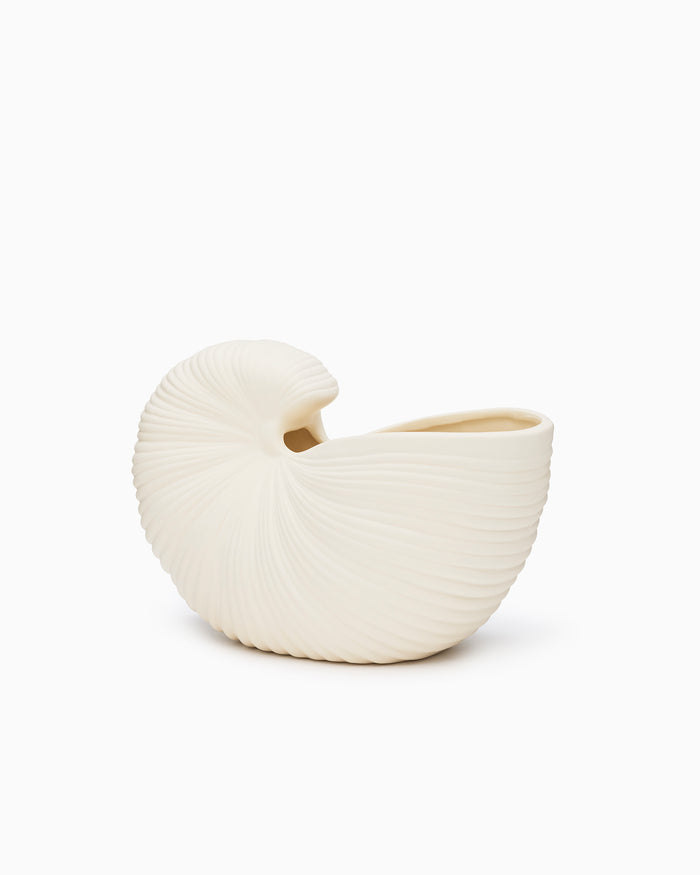 Shell Pot Medium - Off-white