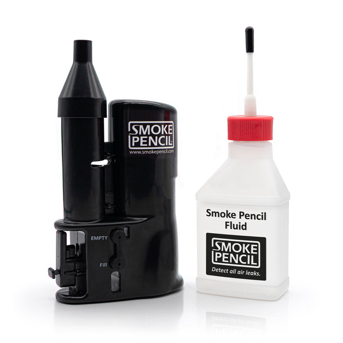 Smoke pencil DIY draught detector
