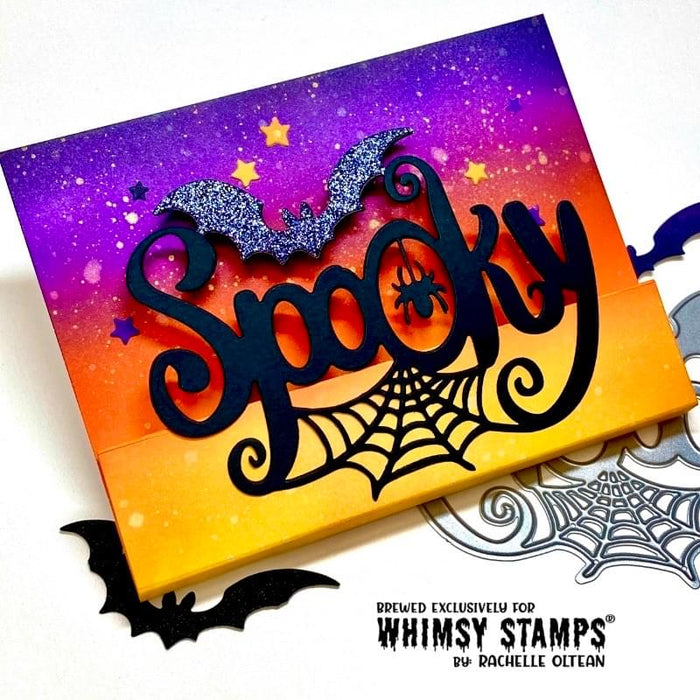 Spooky Large Word Die - Whimsy Stamps