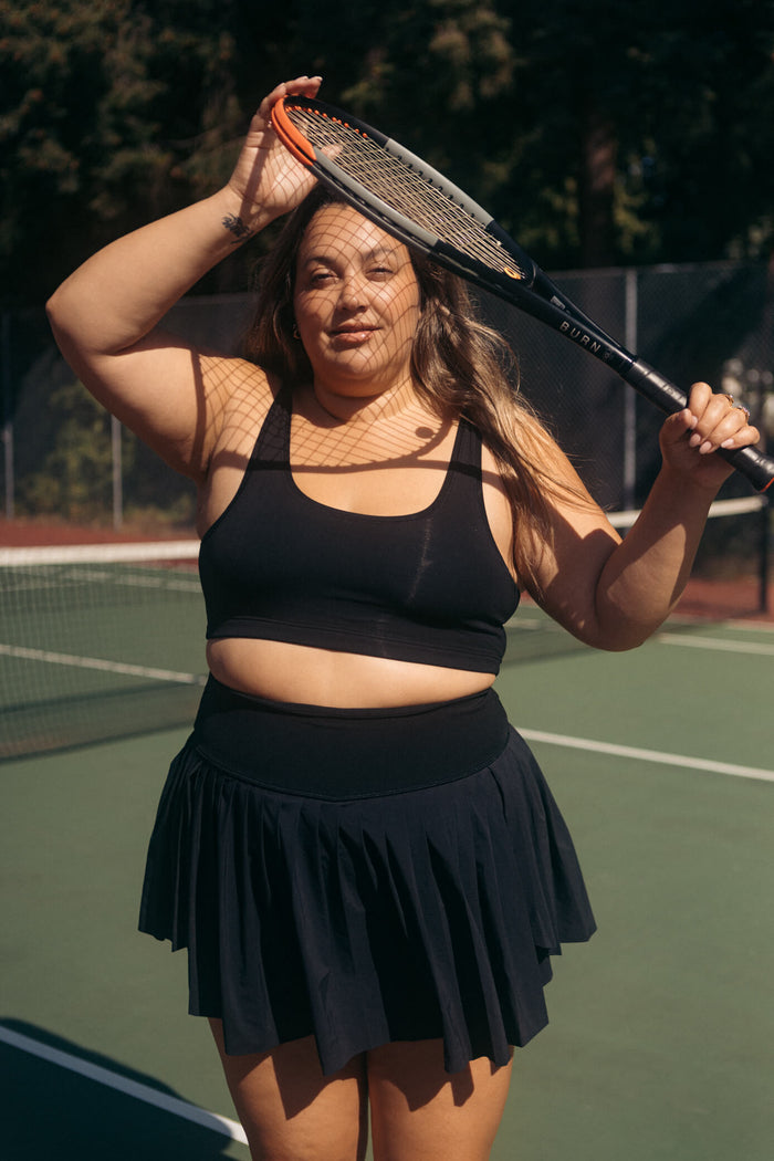 Black | Model is wearing size 2XL