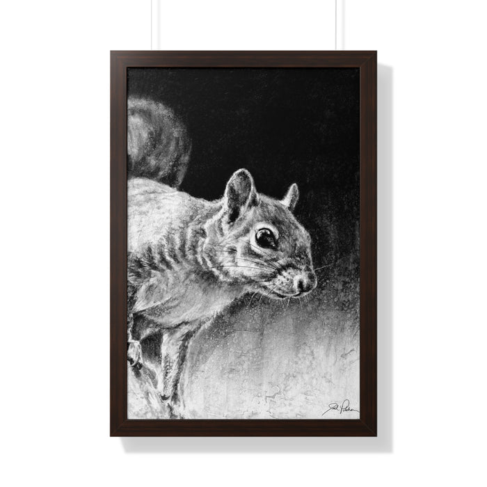 "Squirrel" Framed Paper Print