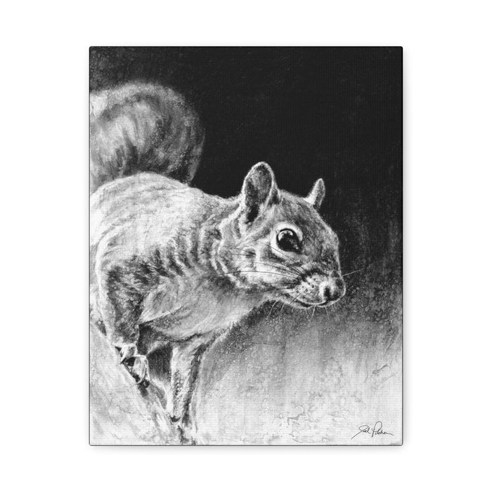 "Squirrel" Stretched Canvas