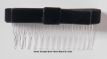 Straight Velvet Hair ribbons on Combs