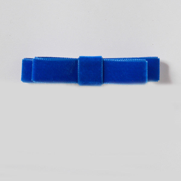 Straight Velvet Hair ribbons on Combs