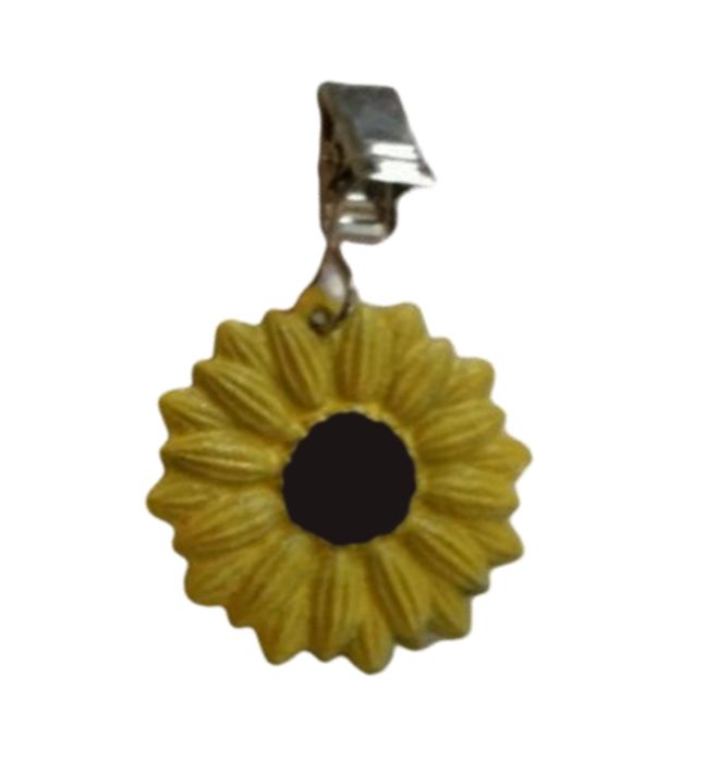Sunflower Tablecloth Weights with Metal Clips for Outdoor Garden Party Picnic Table Covers