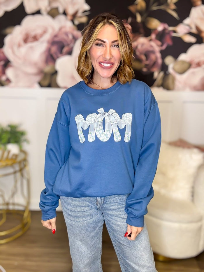 Take A Bow, Mom Graphic Pullover - FINAL SALE - Macoma Boutique555 Presales