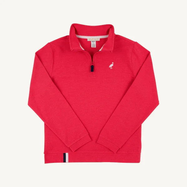 TBBC Prepletic Hayword Half Zip Richmond Red