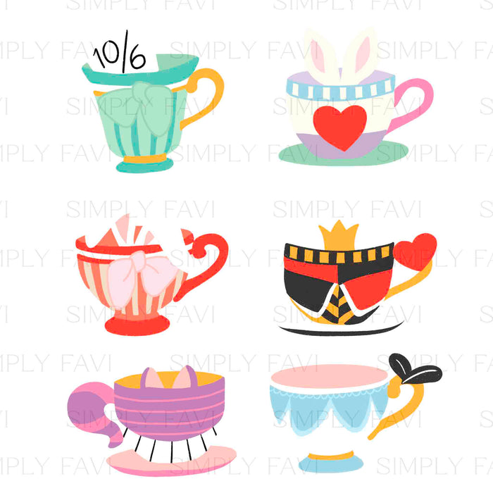 Tea Cup Party (set)