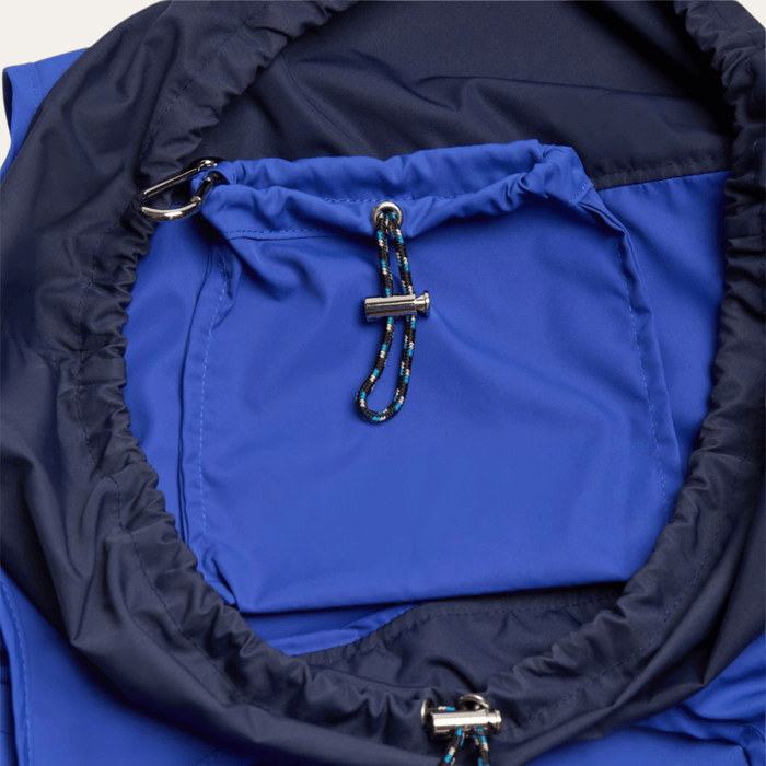 BYBBA Cobalt Wave The Balos Packable Tote Bag - Cobalt Dolphins