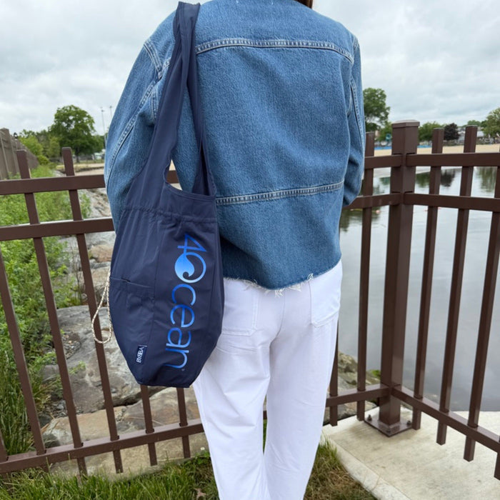 BYBBA The Balos Packable Tote Bag - Navy Seal Ombré (Limited Edition)