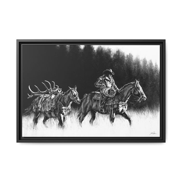 24″ x 16″ (Horizontal) / Black / 1.25"