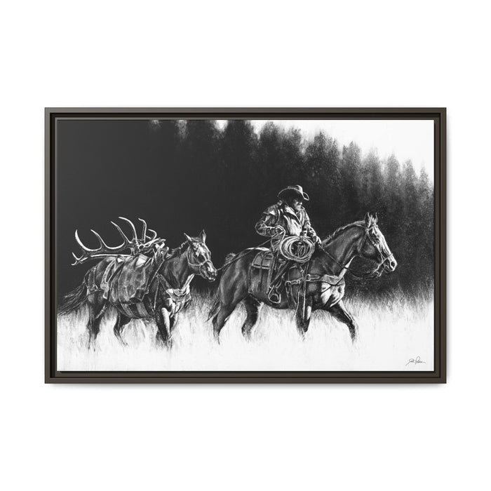 30″ x 20″ (Horizontal) / Espresso / 1.25"