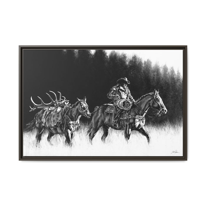36" x 24" (Horizontal) / Espresso / 1.25"