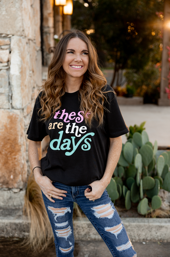 These Are The Days (Midnight) - Short Sleeve/Crew