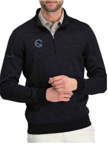 THREE SIXTY SIX MENS LIGHTWEIGHT DRY FIT PULLOVER - LONG SLEEVE HALF ZIP GOLF JACKET FOR MEN