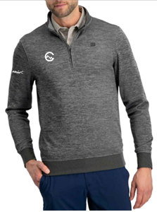 THREE SIXTY SIX MENS LIGHTWEIGHT DRY FIT PULLOVER - LONG SLEEVE HALF ZIP GOLF JACKET FOR MEN