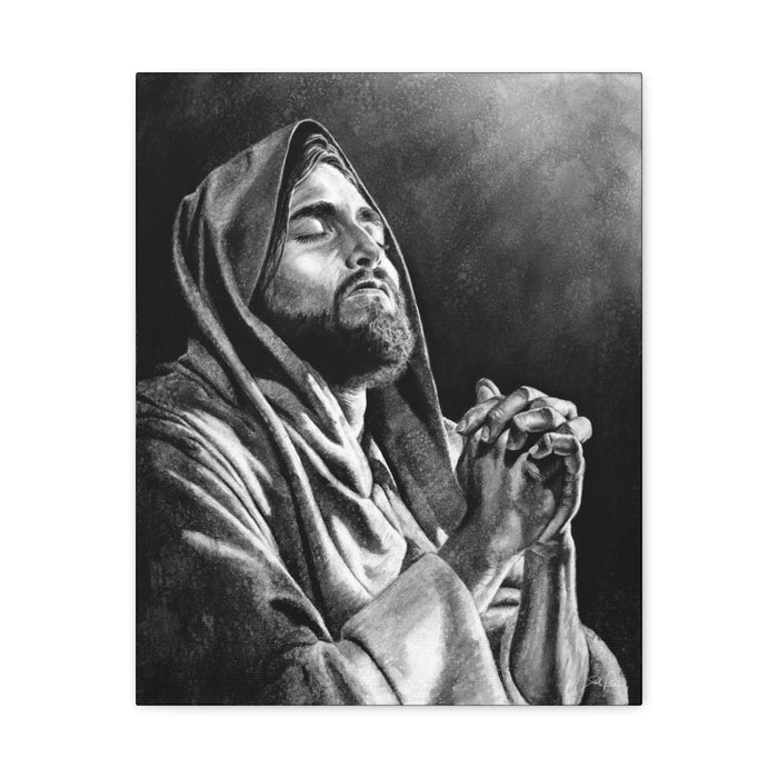 "Thy Will Be Done" Stretched Canvas
