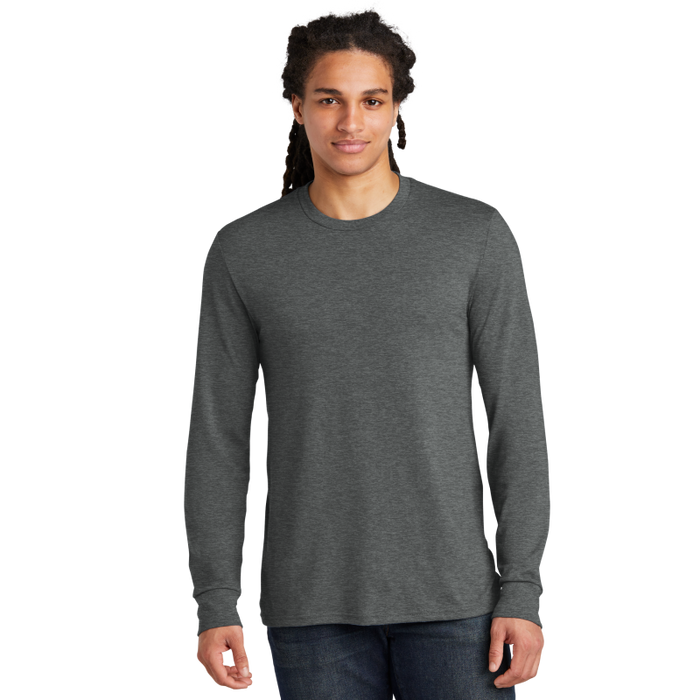 Tri Blend Long Sleeve Tee (CHOOSE COLOR AND LOGO)