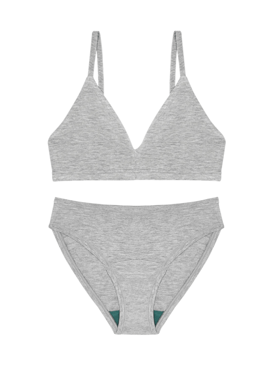 Triangle Bra & Bikini Set