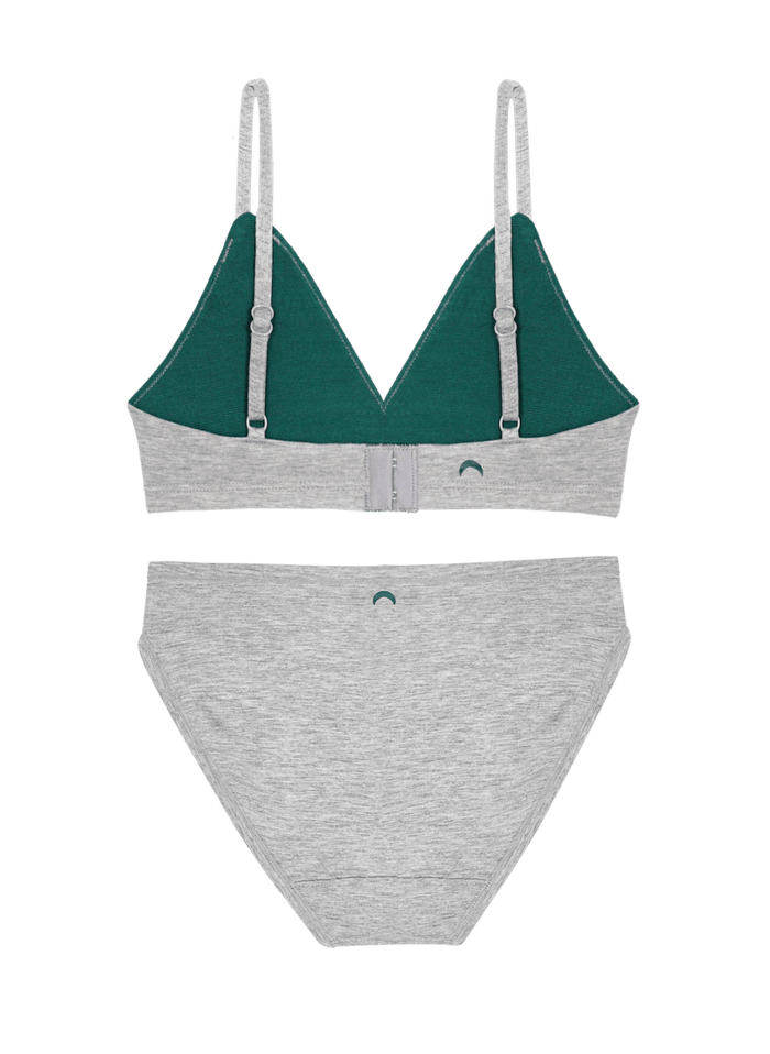Triangle Bra & Bikini Set