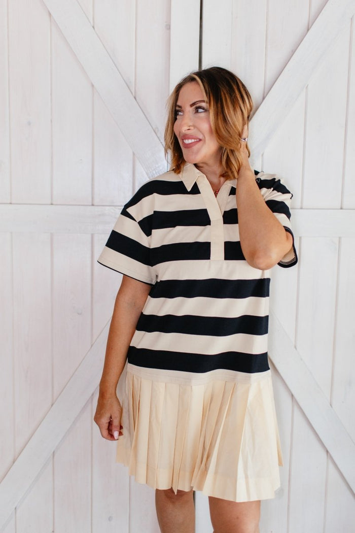 Two Tone Charm Dress - Reg/Curvy - FINAL SALE - Macoma Boutique250 Dresses