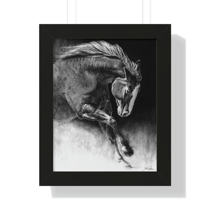 "Unbridled" Framed Paper Print