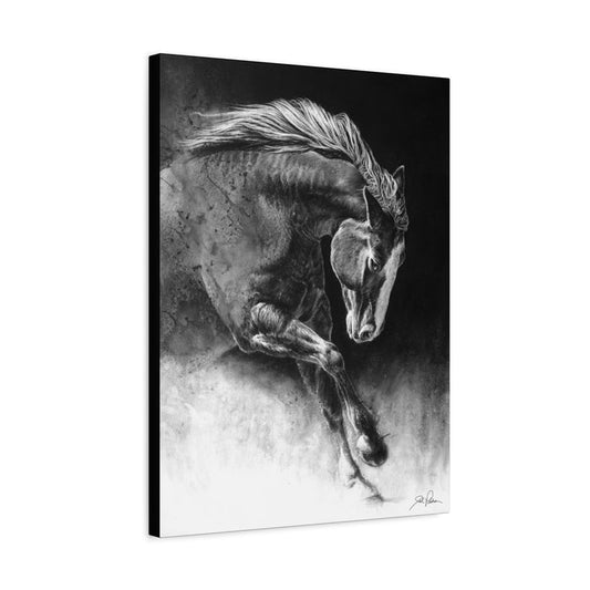 "Unbridled" Stretched Canvas