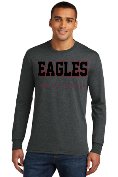 Unisex Eagles Football Long Sleeve Tee
